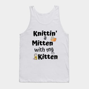 Knittin' a Mitten with my Kitten Tank Top